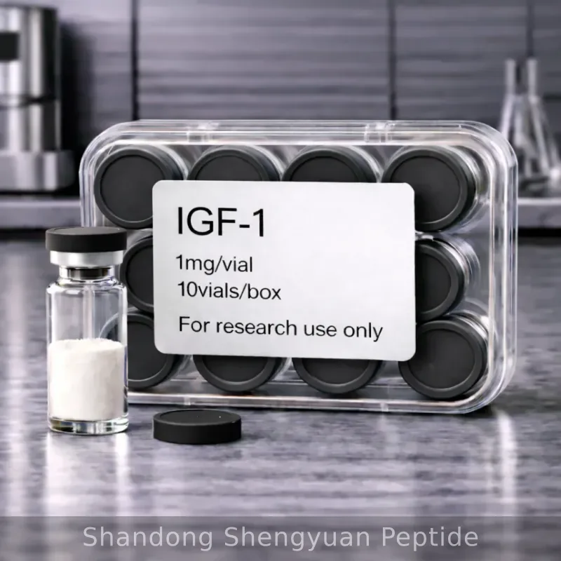 IGF-1 LR3 research peptide vial